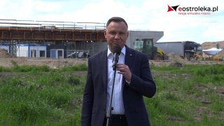 Prezydent Andrzej Duda w gminie Czerwin. Ważna deklaracja głowy państwa