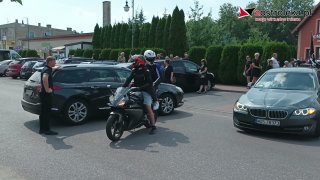 Korowód żałobny motocyklistów. Żegnali tragicznie zmarłego Krzysztofa