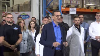 Premier Mateusz Morawiecki w Krukach